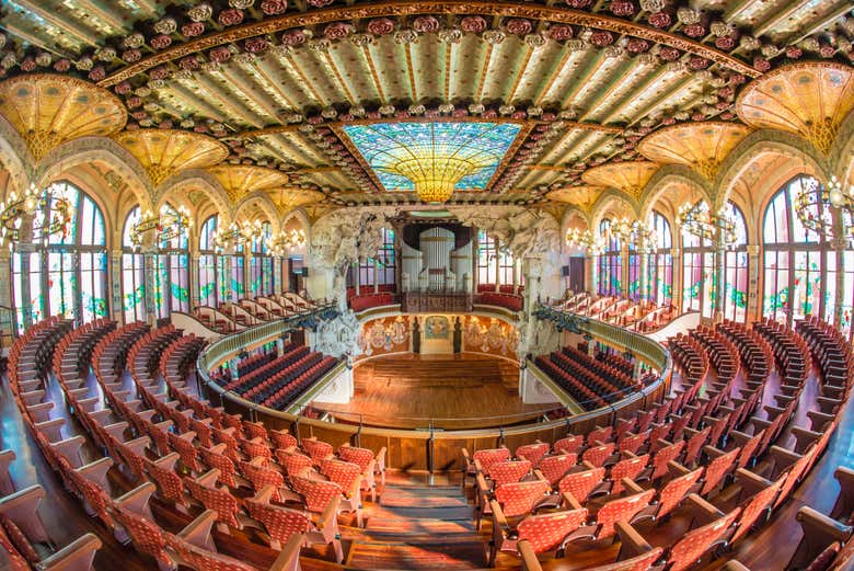 Spalti del Palau de la Música Catalana