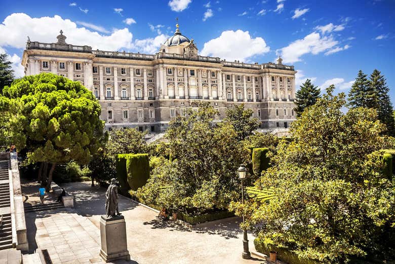 Vistas do palácio
